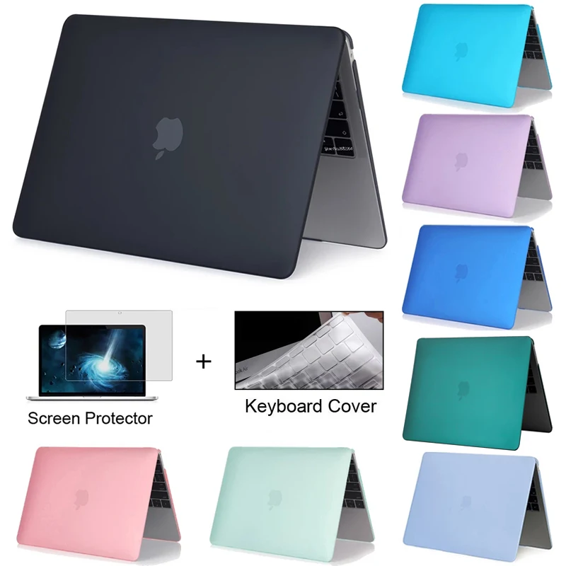 Чехол для ноутбуков Apple Macbook Pro с чипом 16,2 A2485 M2, Матовая крышка для MacBook Pro 2021 Pro 16 15 A2141 A1398 A1286 A1278 Funda