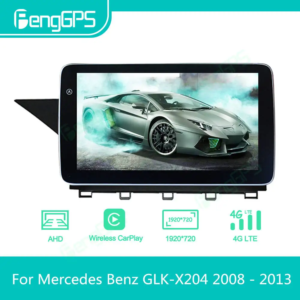 Автомобильный Мультимедийный Плеер Android Автомагнитола Для Mercedes Benz GLK-X204 2008-2013 Авторадио Стерео GPS Navi Экран DVD Головное Устройство