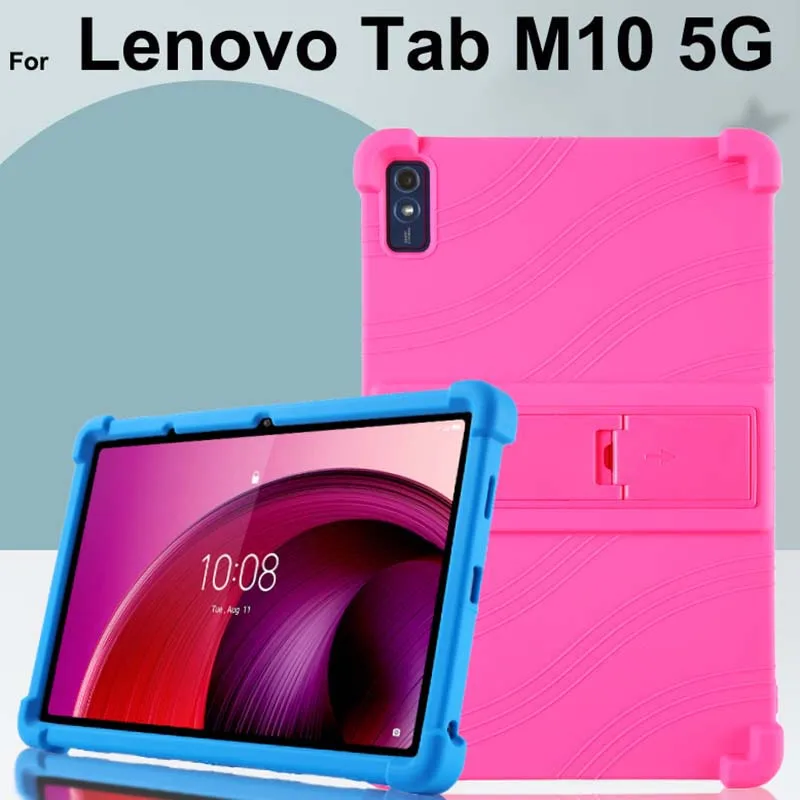 Чехол-Подставка для Lenovo Tab M10 5G TB360ZU 10,61-Дюймовый Мягкий Силиконовый Чехол С Защитой От трещин QiTian K10 Pro 5G Защитный Чехол