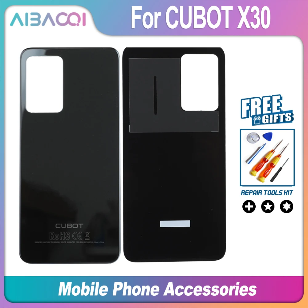 AiBaoQi Совершенно новый чехол для батареек Защитный чехол для батареек Задняя крышка Стекло для Cubot X30 Задняя крышка + Средняя рамка
