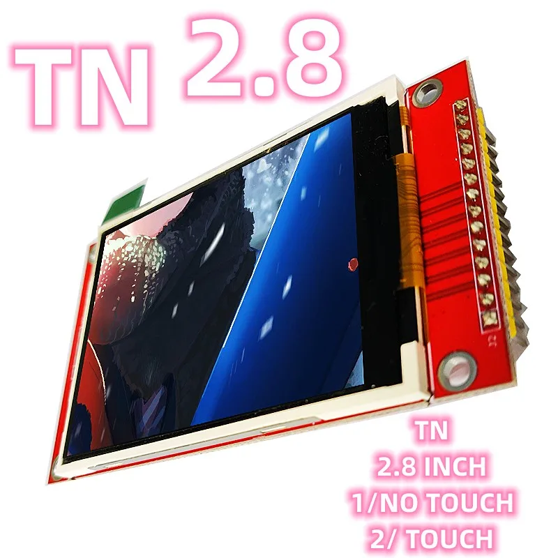 Дисплей Esp32 TN 2,8 дюйма ILI9341 TFT 320*240 ДВА ВАРИАНТА Красный модуль Facotry 4-проводной интерфейс SPI
