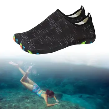 Мужская Женская Водная Обувь Быстросохнущие Носки для Йоги Без Шнуровки Босиком Обувь для упражнений Дайвинга Отдыха Катания На Лодках Серфинга  5