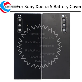 Задняя крышка для Sony Xperia 5 крышка батарейного отсека J9210 корпус задней двери Задняя крышка сменный телефон для SONY X5 крышка батарейного отсека  5