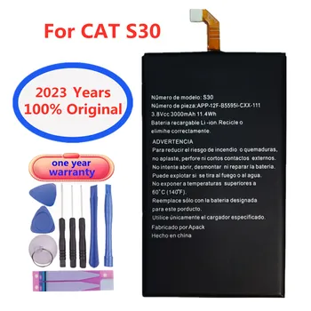 2023 Оригинальная Сменная Батарея Cat 3000 мАч Для Caterpillar Cat S30 Оригинальные Перезаряжаемые Смарт-Аккумуляторы Для Мобильных Телефонов  3