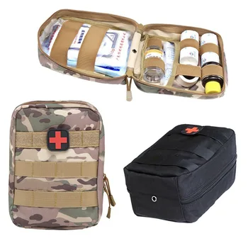 Molle Military IFAK Походная медицинская сумка для оказания первой помощи на открытом воздухе, Тактические аварийные инструменты, Походный охотничий набор для страйкбола  5
