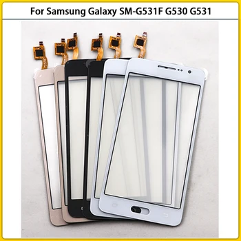 10 Шт. Для Samsung Galaxy Grand Prime G531 G530 G530H SM-G531F Сенсорный Экран Панель Дигитайзер Сенсор Переднее Стекло G530 Сенсорный Экран  2