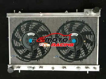 Алюминиевый радиатор + вентилятор для Subaru Forester SG SG5 2.0 S Turbo EJ20 и 2.5 EJ25 Turbo AT/MT 2002-2008  10