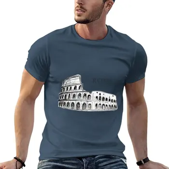 Футболка Colosseum, одежда из аниме, винтажная футболка, мужские футболки  5
