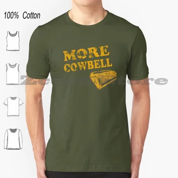 Футболка More Cowbell из 100% хлопка Для мужчин И Женщин, Мягкая Модная футболка More Cowbell Ferrell Walken Blue Oyster Cult, Не бойтесь  5