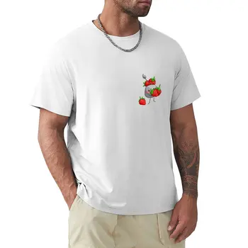 Stardew Valley: футболка с клубникой, эстетическая одежда для любителей спорта, мужские белые футболки  5