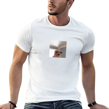 Футболка Sad Dog Meme, великолепная футболка, пустые футболки, быстросохнущая футболка, футболки для тяжеловесов, футболки для больших и высоких мужчин  5