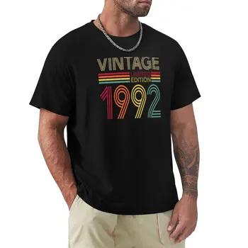 30-Летние подарки Винтаж 1992 - футболка в подарок на 30-й день рождения, одежда хиппи, футболки оверсайз, графические футболки, мужские футболки  5