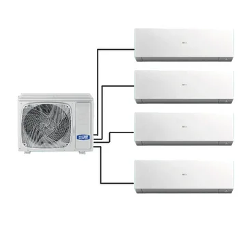 1drive 4 multi split 12000btu WiFi control 9000btu smart air conditioner  5