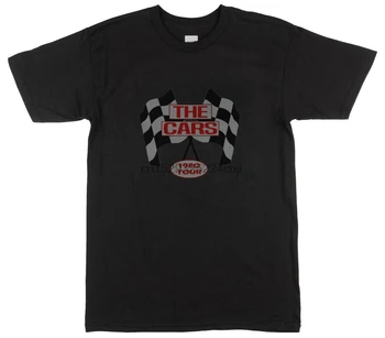 Футболка The Cars 1980 Panorama Tour Concert, футболка с переизданием рок-группы On The Road  0