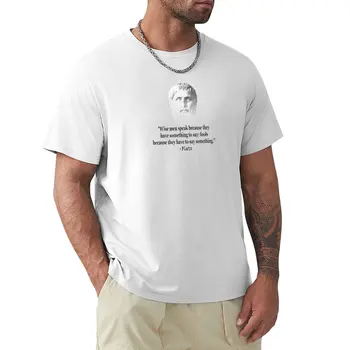 Футболка с цитатой Платона, эстетическая одежда, футболка с коротким рукавом, мужская футболка  5