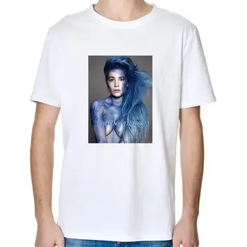 Модные футболки с музыкальным рисунком Halsey Ashley Nicolette, футболка унисекс, топы оверсайз, футболки с коротким рукавом, мужская одежда  5