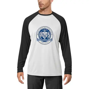 Футболка с длинным рукавом marymount tarrytown, футболки на заказ, футболки на заказ, создайте свою собственную винтажную футболку, мужские футболки  5