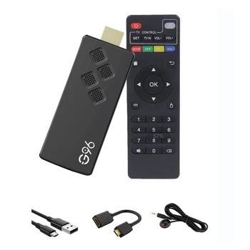 Для G96 TV Stick Dongle Android 10 Smart TV Box 2,4 G и 5G WIFI Bluetooth Телеприставка Медиаплеер  1