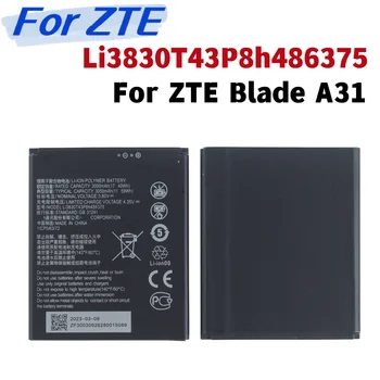Оригинальный Высококачественный аккумулятор Li3830T43P8h486375 емкостью 3050 мАч Для мобильного телефона ZTE Blade A31  0