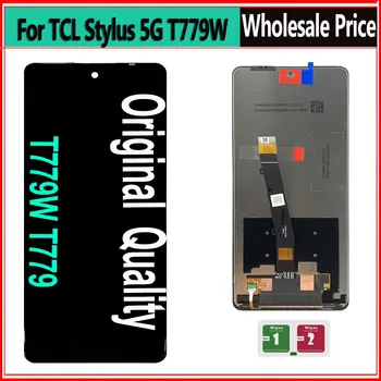 Оригинал для TCL Stylus 5G T779W ЖК-дисплей Сенсорный дигитайзер в сборе для TCL Stylus T779 ЖК-экран  5