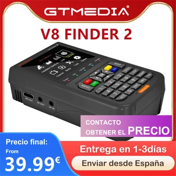 [50] Измеритель спутникового поиска GTMEDIA V8 Finder2 DVB-S2X 1080P gtmedia v8 finder 2 3,5-дюймовый TFT-ЖК-экран высокой четкости  10