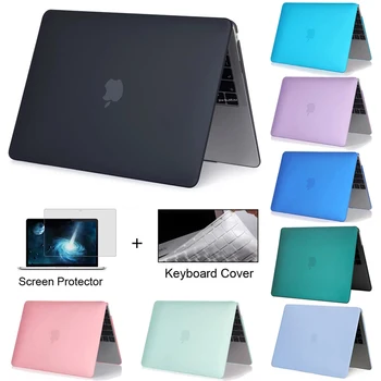 Чехол для ноутбуков Apple Macbook Pro с чипом 16,2 A2485 M2, Матовая крышка для MacBook Pro 2021 Pro 16 15 A2141 A1398 A1286 A1278 Funda  2