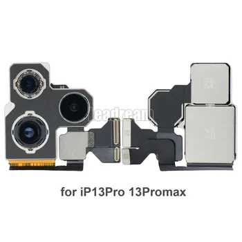 Оригинальная задняя камера для iPhone 13 Pro Max 13 mini Запчасти для ремонта гибкого кабеля задней основной камеры  4