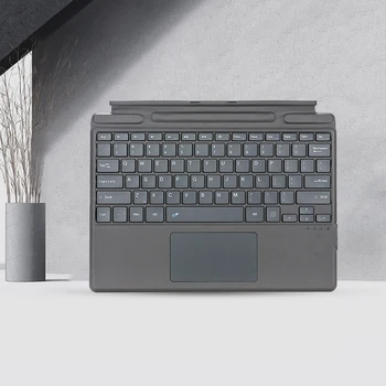Магнитная клавиатура Bluetooth-совместимая клавиатура 5.0, 4 мм супертонкая USB-зарядка, аксессуары для ПК для Microsoft Surface Pro8 / X / Pro9  10