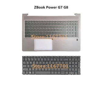 Новый оригинальный Ноутбук US/RU/LA/PO/JP/HU/NOR без Подсветки Корпуса Клавиатуры Для HP ZBook 15U Power G7 G8 XW5 M26110 M26112-001  4