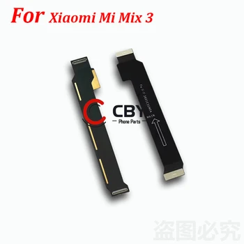 Для основной платы Xiaomi Mi Mix 3 Подключите запасные части для материнской платы USB-зарядки Flex и ЖК-Гибкого кабеля  4