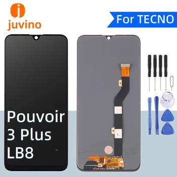 Juvino для Tecno Pouvoir 3 Plus LCD LB8 Оригинальный экран дисплея и дигитайзер сенсорного экрана в сборе с инструментами для ремонта  4