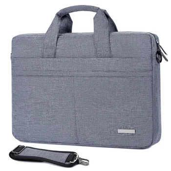 Сумка для ноутбука, чехол через плечо, сумка для ноутбука, портфели для Macbook Air Pro HP Huawei Asus Dell с диагональю 13,3 14 15,6 дюймов  2