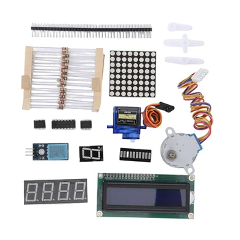 MEGA2560 R3 Starter Kit Ультразвуковой датчик Ultimate Starter Set Проект MEGA 2560 с LCD1602 Учебное пособие для Arduino Mega2560 Nano  5