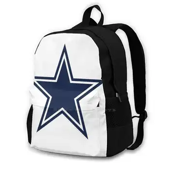Рюкзак с 3D принтом в виде звезды, повседневная сумка, значок спортивного логотипа команды США  5