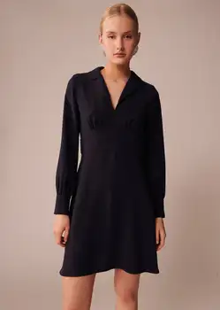 Индивидуальное и оригинальное модное платье, юбка средней длины с поясом и короткими рукавами до колен  5