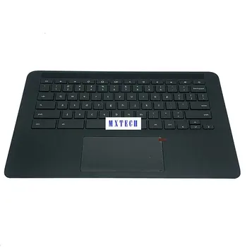 Новая Американо-английская клавиатура для ноутбука HP Chromebook 14 G7 С подставкой Для рук C КРЫШКОЙ рамка клавиатуры M47207-001  5