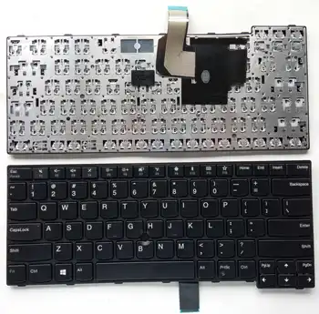 Новый Американский Английский для IBM Thinkpad E470 E470C E475 NoBacklight Black NoWith Point Stick Notebook Клавиатура Ноутбука  5