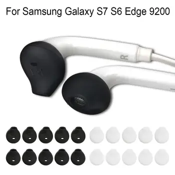 10 шт. мягких силиконовых амбушюр, ушные вкладыши Samsung Galaxy S7 S6 Edge 9200, наушники-вкладыши, амбушюры для наушников  10