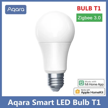 2023 НОВАЯ Умная Светодиодная Лампа Aqara T1 Zigbee 3.0 Bluetooth E27 2700K-6500K 220-240 В Smart Home Lamp Light Для Xiaomi mihome Homekit  5