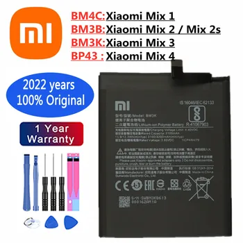 Оригинальный Xiao mi BM3B BM3K BM4C BP43 Аккумулятор Для Xiao Mi Mix 2 2S 3 1 4 Mix2 Mix2S Mix3 Mix4 Запасные Аккумуляторы Для Телефонов + Инструменты  5