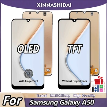 Супер ЖК-дисплей для Samsung Galaxy A50 SM-A505FN/DS A505F/DS A505 ЖК-дисплей с сенсорным экраном, Дигитайзер для Samsung A50 SM-A505FN  5