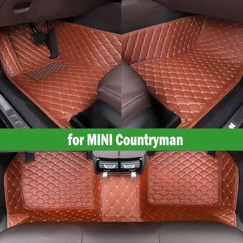 Автомобильные Коврики CRLCRT для MINI Countryman 2017-2019 Custom 5 N Auto Foot Pads Автомобильные Ковровые Покрытия аксессуары для интерьера  5