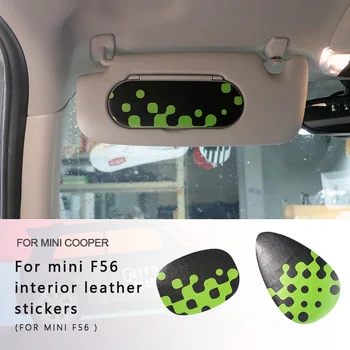 Наклейки для салона автомобиля зеленого цвета для Mini Cooper F56 Для Mini Cooper наклейки для аксессуаров Mini cooper  4