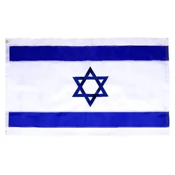 (1шт) 90 *150 см Полиэстер, Израильский флаг, фестиваль, открытый флаг для парада выборов  10