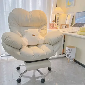 Ленивый Компьютерный диван-кресло Для дома С удобной сидячей спинкой, письменный стол для спальни, Ленивый офис, Эргономичная дизайнерская игровая мебель для кресла  5