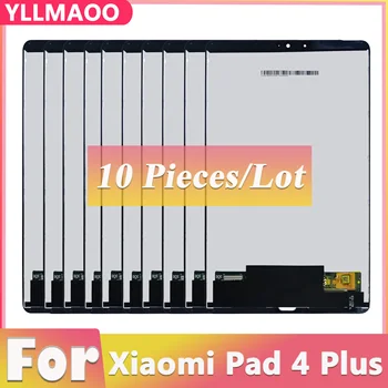 10 ШТ. ЖК-дисплей Для Xiaomi Mi Pad 4 Plus ЖК-дисплей с сенсорным Экраном, Дигитайзер В Сборе, Панель Для Ремонта Дисплея Xiaomi Mi Pad 4Plus  5