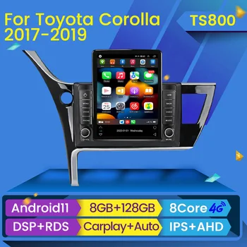 8 + 128 Г Android 11 Для Toyota Corolla 11 Auris E180 2017 2018 2019 Автомобильный Радиоприемник Мультимедиа GPS Navi Стерео BT Auto Carplay 2din HU  5