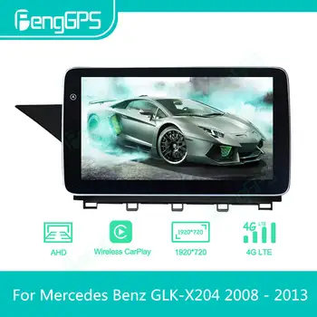 Автомобильный Мультимедийный Плеер Android Автомагнитола Для Mercedes Benz GLK-X204 2008-2013 Авторадио Стерео GPS Navi Экран DVD Головное Устройство  5
