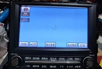 Совершенно новые 8-дюймовые модули ЖК-дисплея для Toyota Alphard 20series автомобильная GPS навигация аудио  5