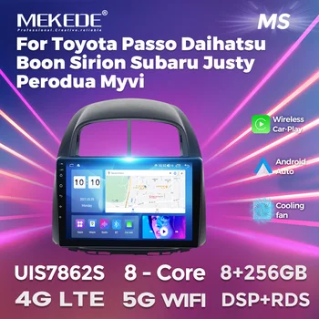 MEKEDE Беспроводной Carplay Android Авторадио Для Toyota Passo Daihatsu Boon Sirion Subaru Justy Perodua Myvi Автомобильный Мультимедийный Плеер  5